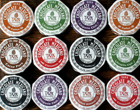 Taza chocolate hot or iced beverage option—rich, inviting aroma