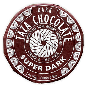 Taza Mexicano Disc 85% in a mug, ideal for a rich hot chocolate.