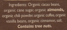Taza Mexicano Salted Almond disc shows nutty balance with sea salt.