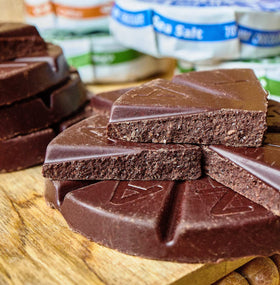 Taza stone-ground cacao from traditional Mexican mills—intense cocoa profile