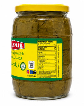 TAZAH glass jar front view highlighting 32 oz packaging