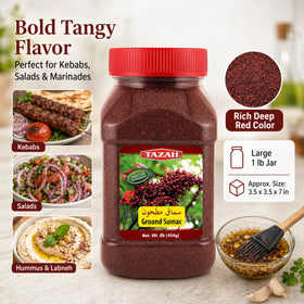Bowl of dressing with Tazah Sumac Spice for tangy kick.