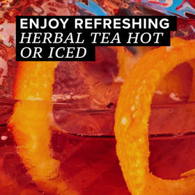TAZO Wild Sweet Orange cup ready for citrus-forward sipping anytime.