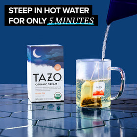 Notes of almond and vanilla enrich DREAM tea for a warm finish.