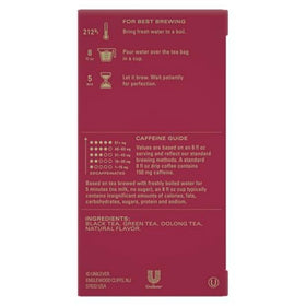 Brewing TAZO Joy: steep for 3–5 minutes for best flavor.