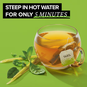Six-box pack with sixteen bags each for convenient daily tea moments.