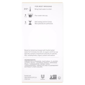 TAZO Passion Tea Bags ideal for refreshing iced tea