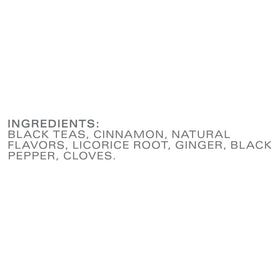TAZO Vanilla Caramel Chai spices blend imagery highlighting cinnamon and vanilla notes