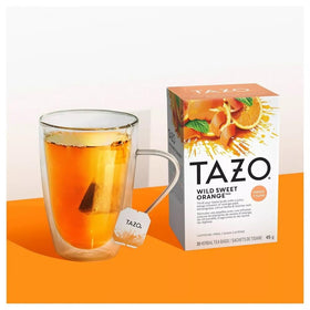 TAZO Wild Sweet Orange two-pack ready for pantry or sharing