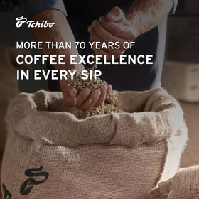 Tchibo Exclusive ground coffee aroma fills mornings for a smooth ritual