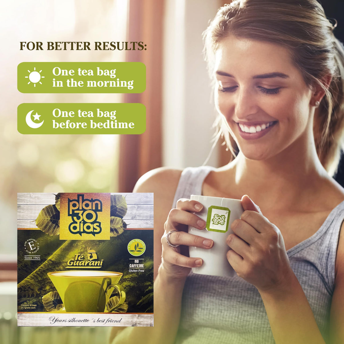 Te Guaraní Plan hot or cold serving for versatile enjoyment