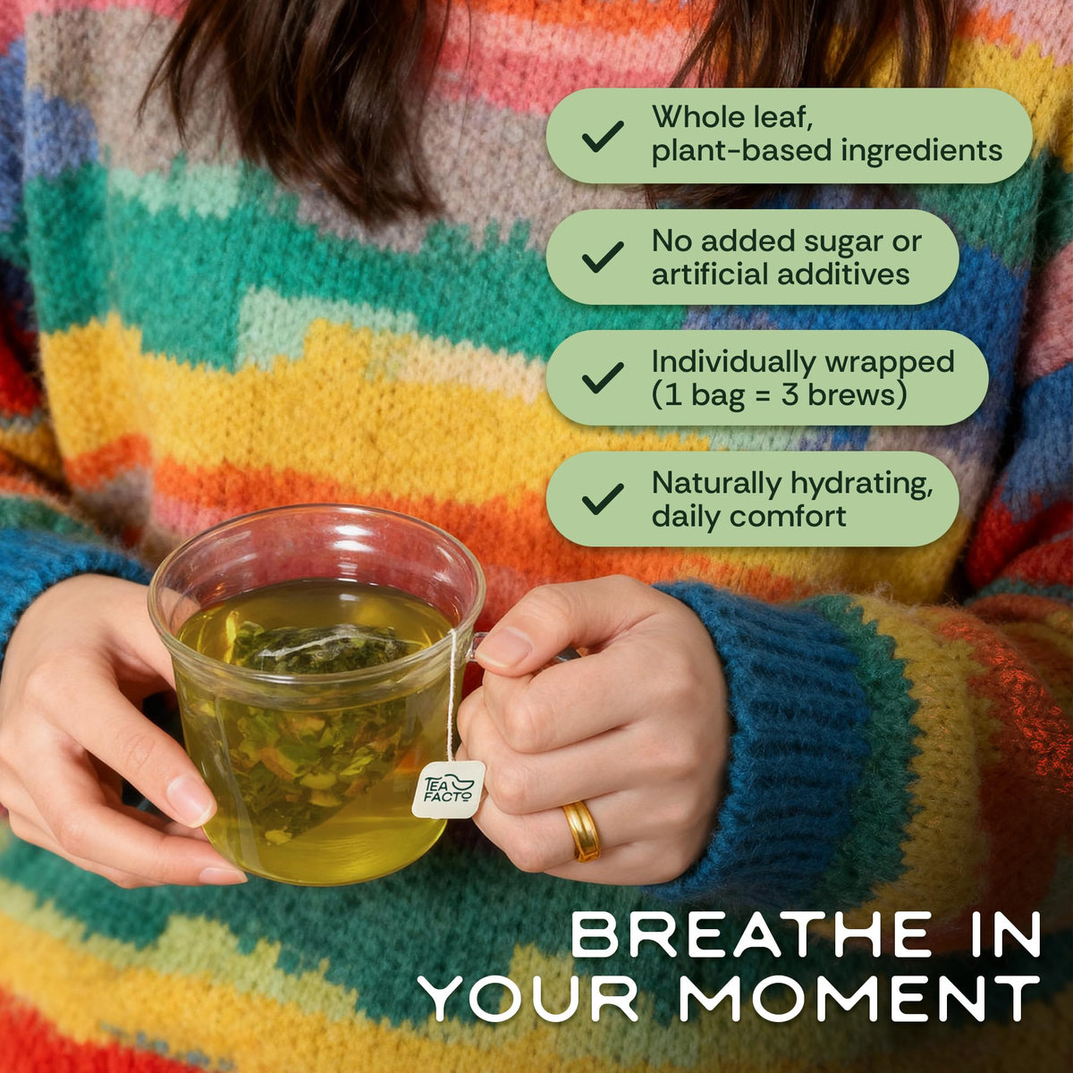 Tea Facto traditional herbal blend heritage evident in earthy aromas