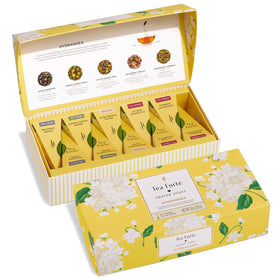 Tea Forte Hydrangea petite presentation box, ideal for gifting.