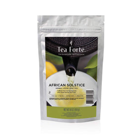 Tea Forte loose tea pouch for refilling canisters and brewing many cups.