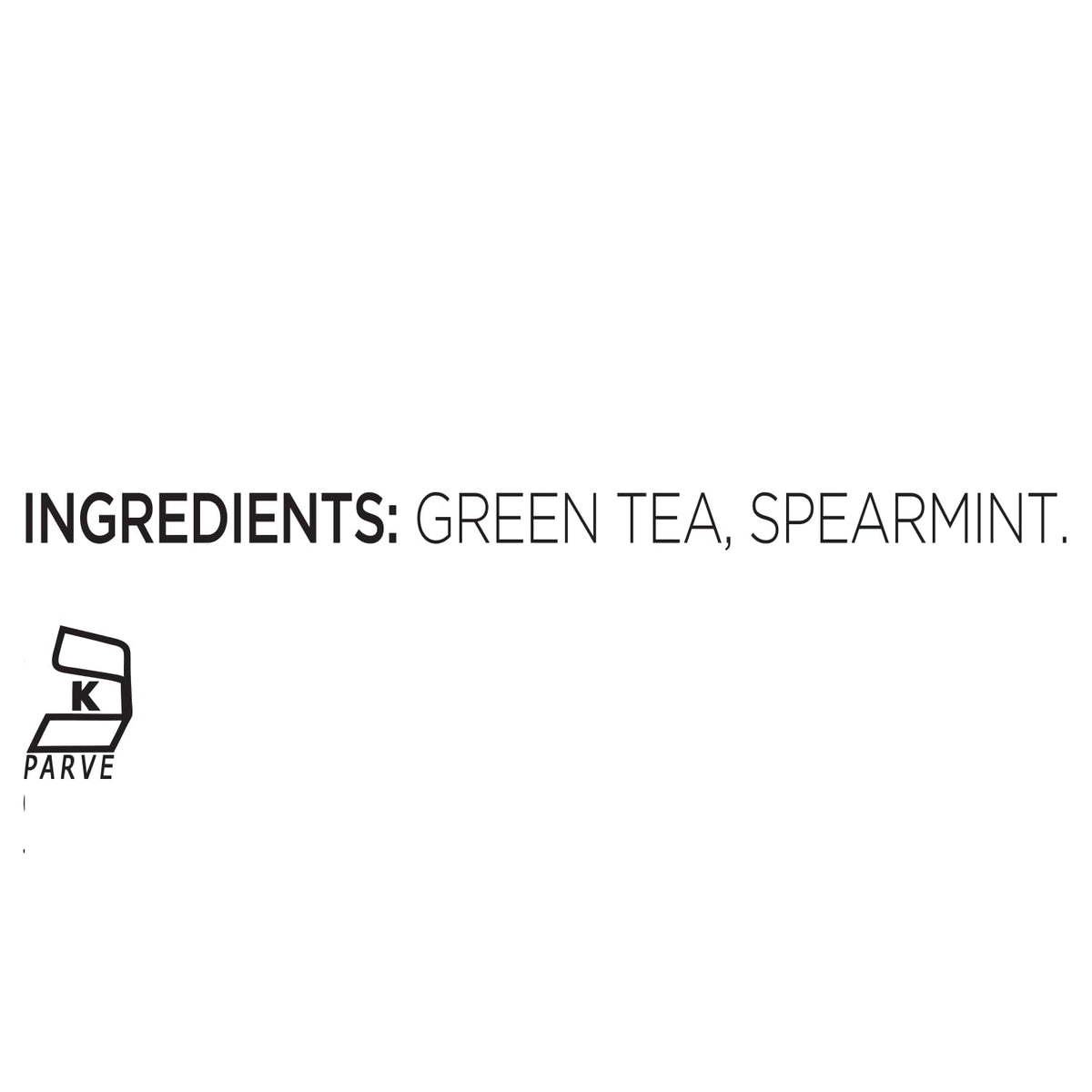 Tea Forte Moroccan Mint green tea leaves close-up highlighting quality and texture.