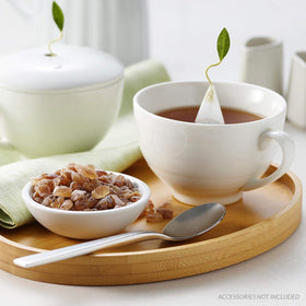 Tea Forte rock sugar crystals showcased for baking, candy, and dessert decor