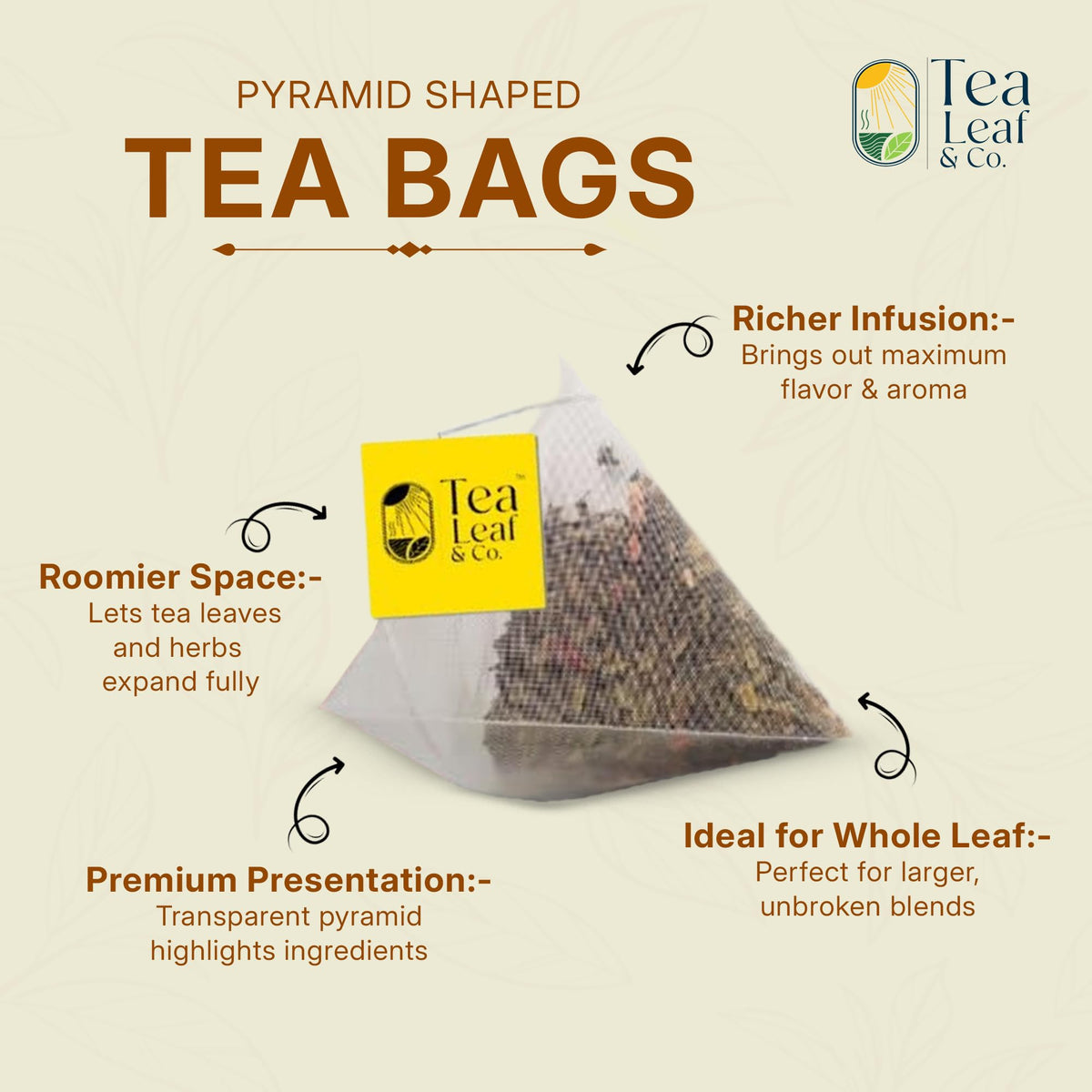 Tea Leaf & Co. chamomile and lemongrass blend shown in a loose mix.
