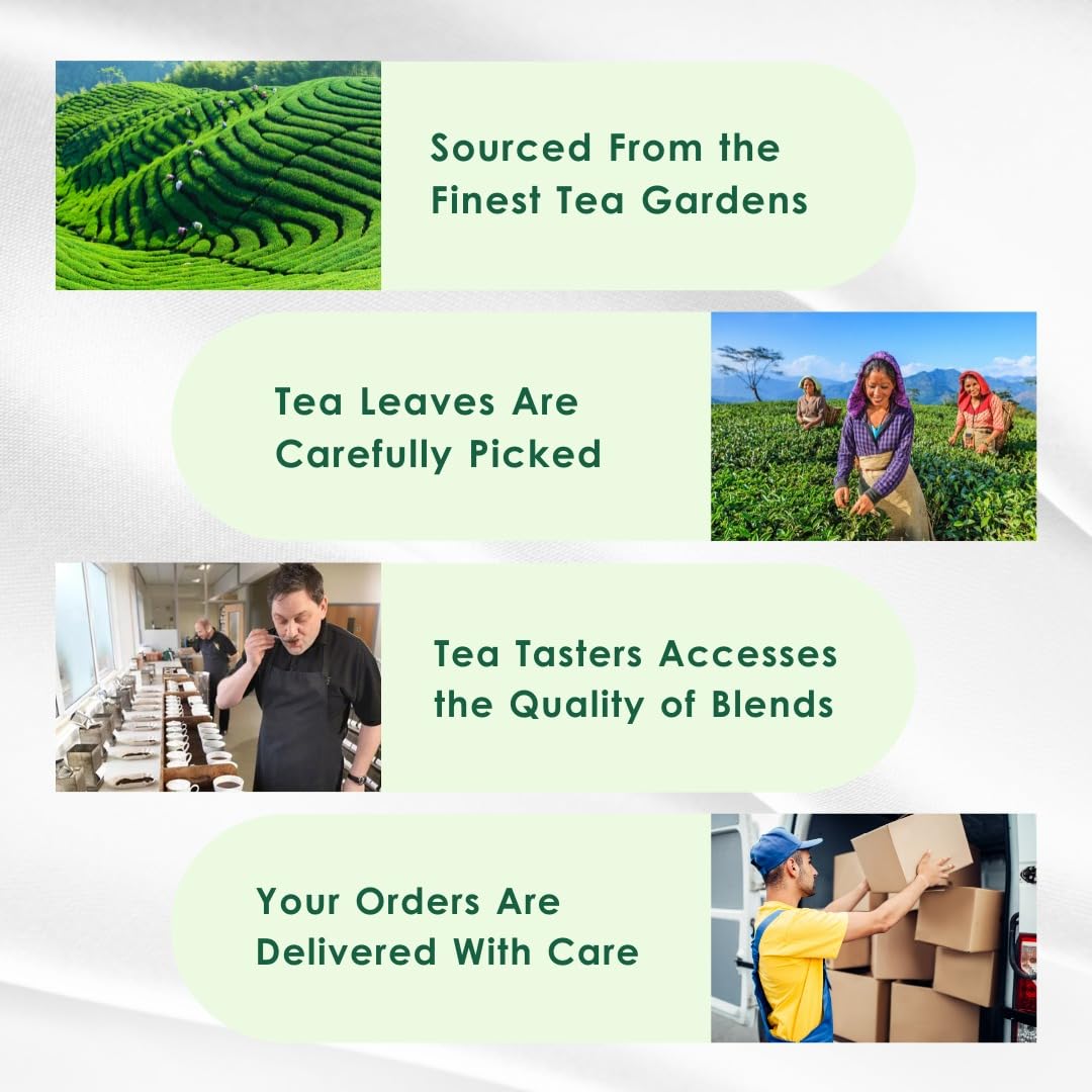 Tea Leaf & Co. ingredients sourced from small Indian farms.