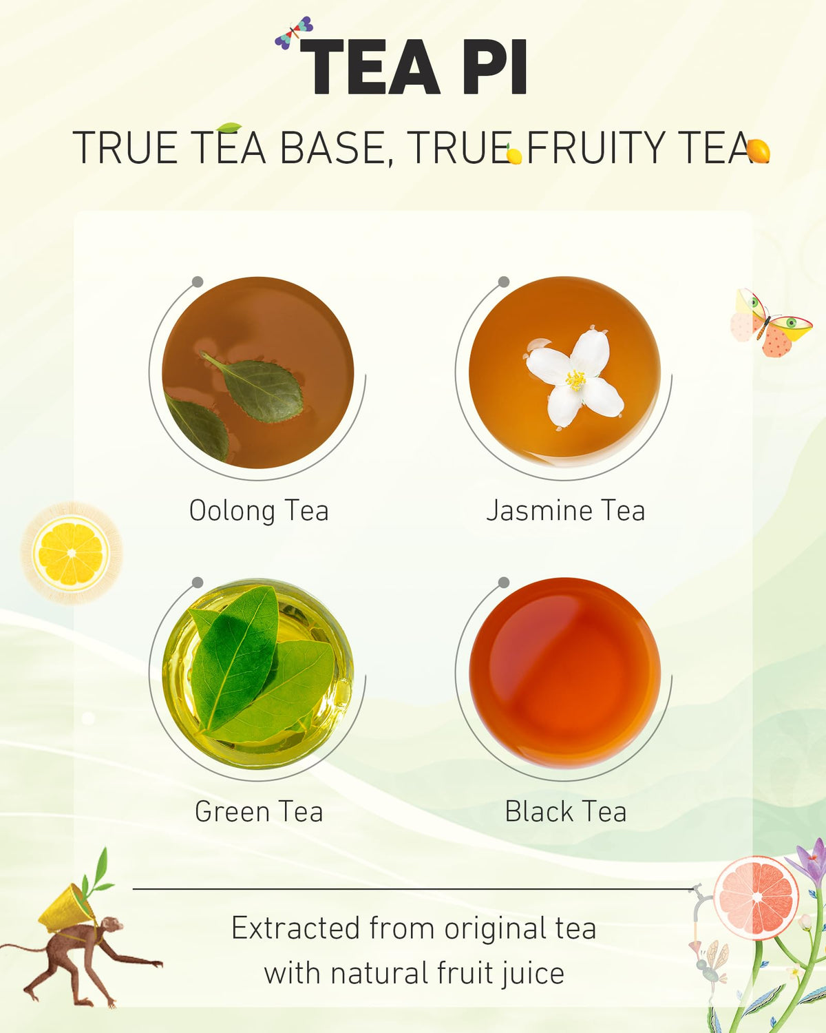 Tea PI iced tea on-the-go pack supports busy days