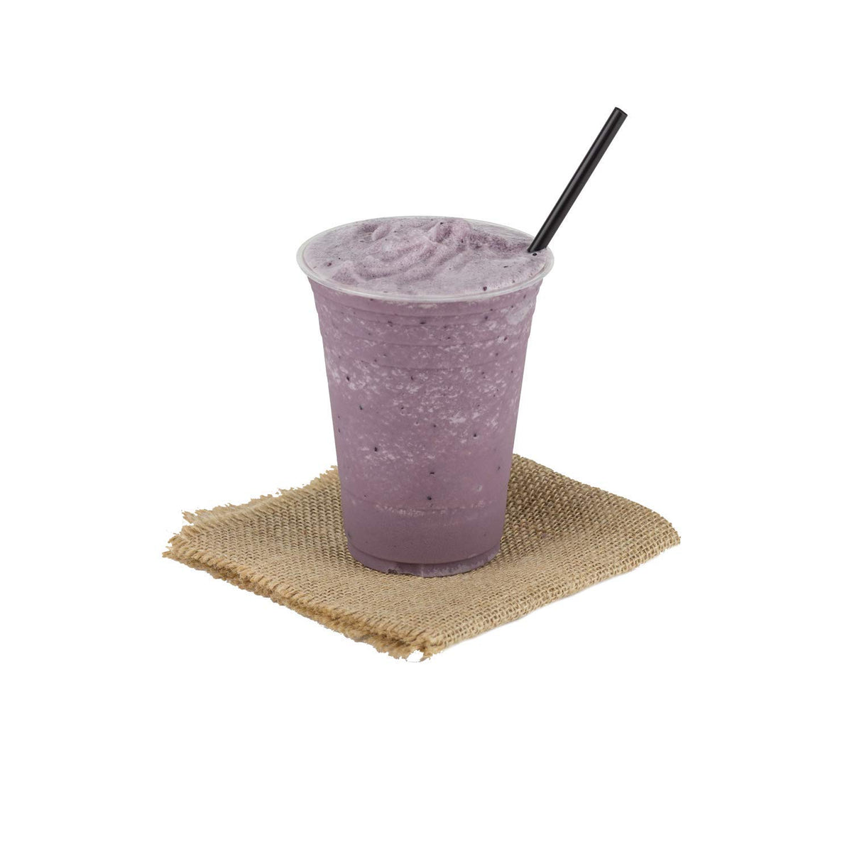Frozen yogurt topping using Tea Zone Blueberry Syrup for a berry finish.