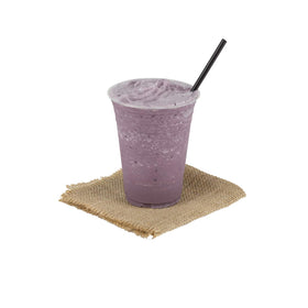 Frozen yogurt topping using Tea Zone Blueberry Syrup for a berry finish.