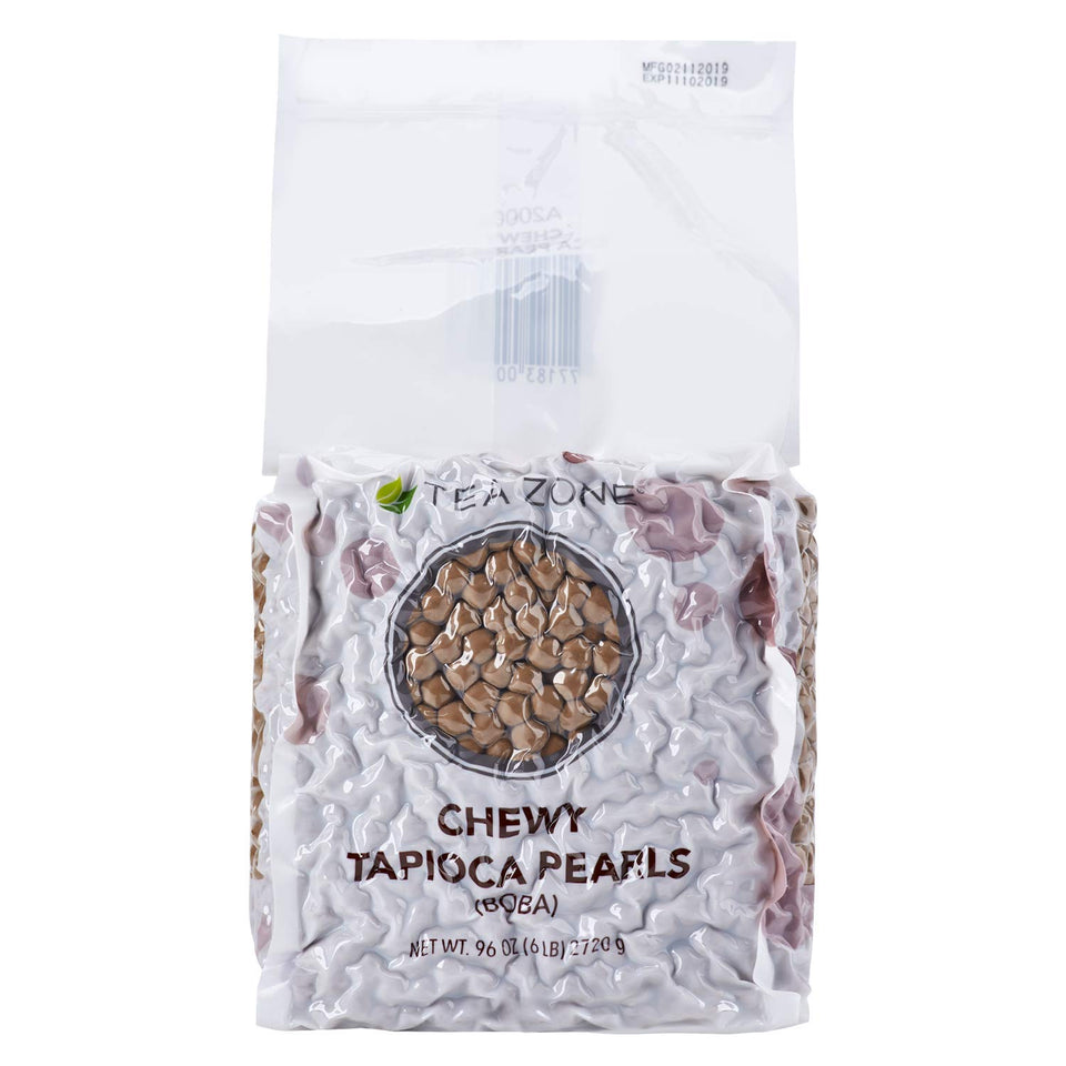 Tea Zone chewy tapioca boba bag 6 lbs for bubble tea at home
