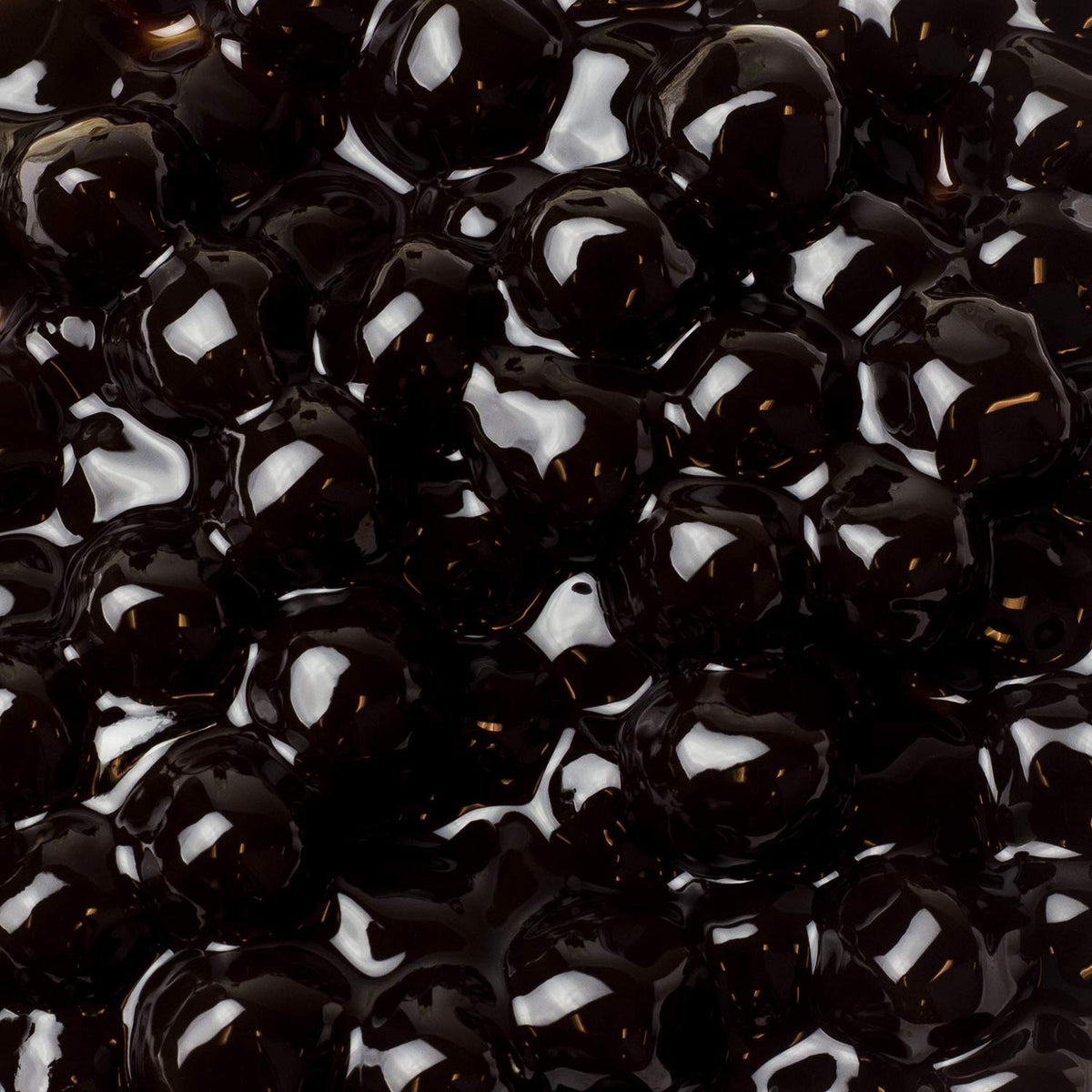 Tea Zone cooked boba pearls with glossy finish, ready to serve