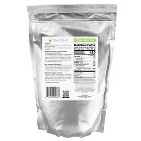 Tea Zone Honeydew Powder packaging seal emphasizes freshness and resealability after opening.