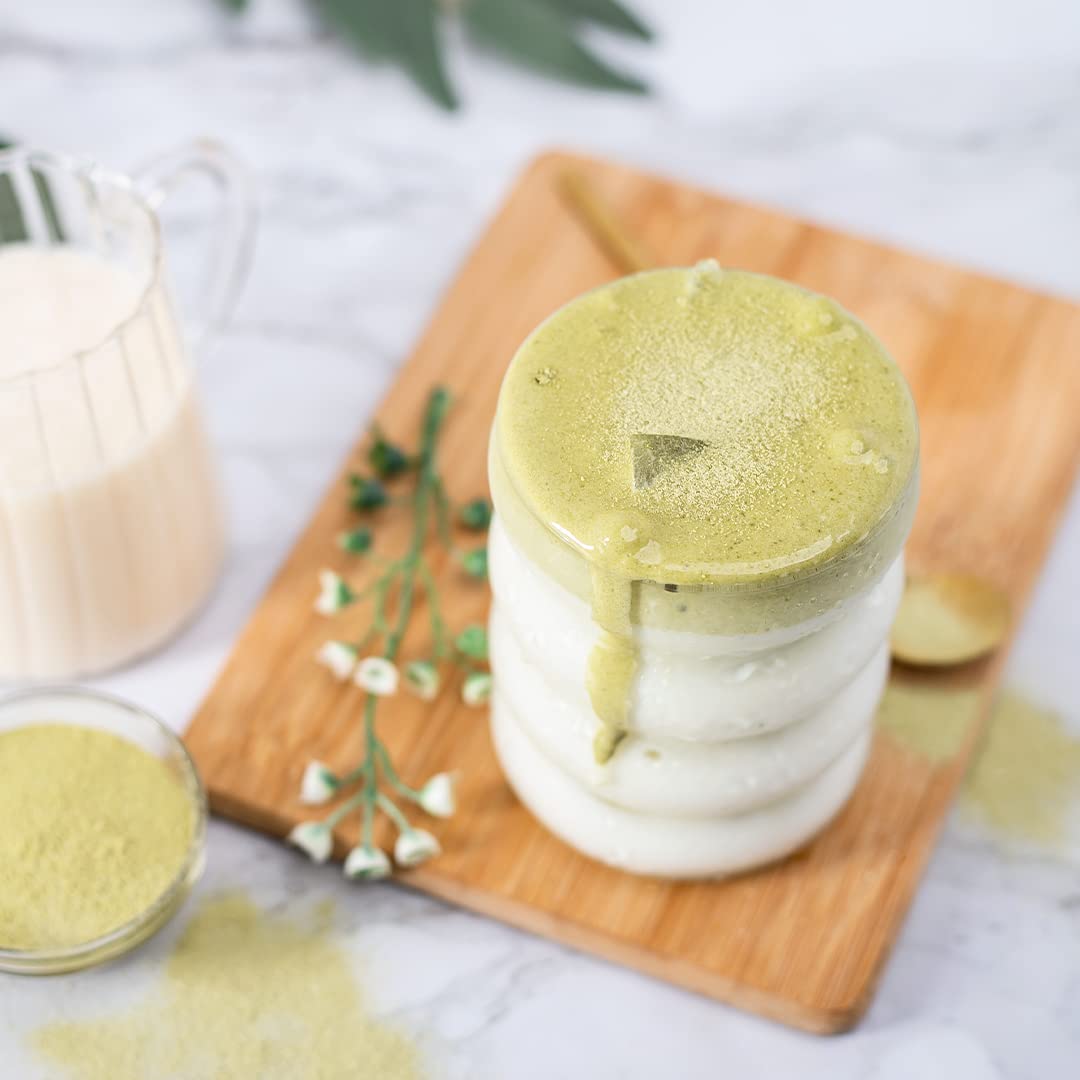 Seal on Tea Zone Matcha powder keeps it sanitary and ready