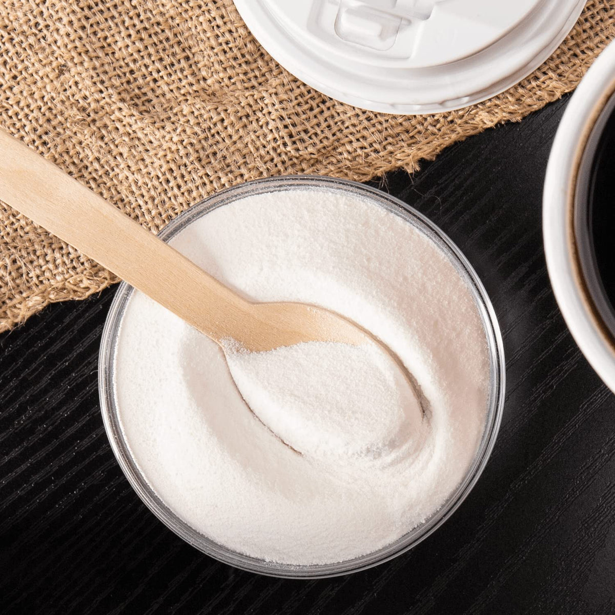 Instant melt in hot water enables quick beverage prep.