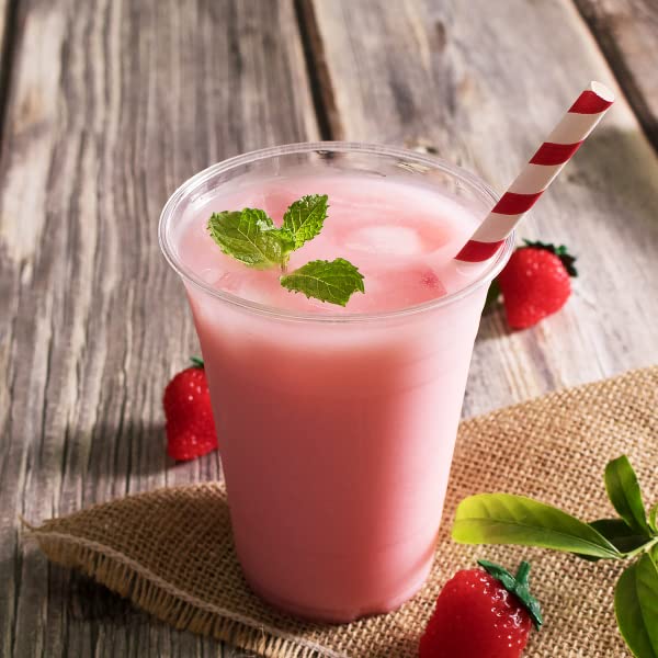 Tea Zone Strawberry Powder for milk tea, delivering creamy flavor.