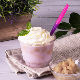Taro jelly snack crafted with Tea Zone taro powder