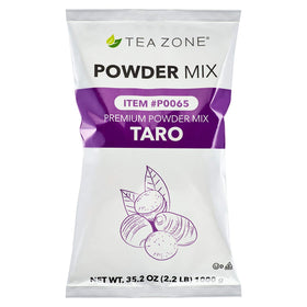 Tea Zone taro powder bag 2.2 lb ready for daily taro drinks