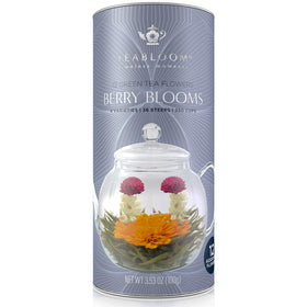 Teabloom cup of tea with berry aroma, inviting sip