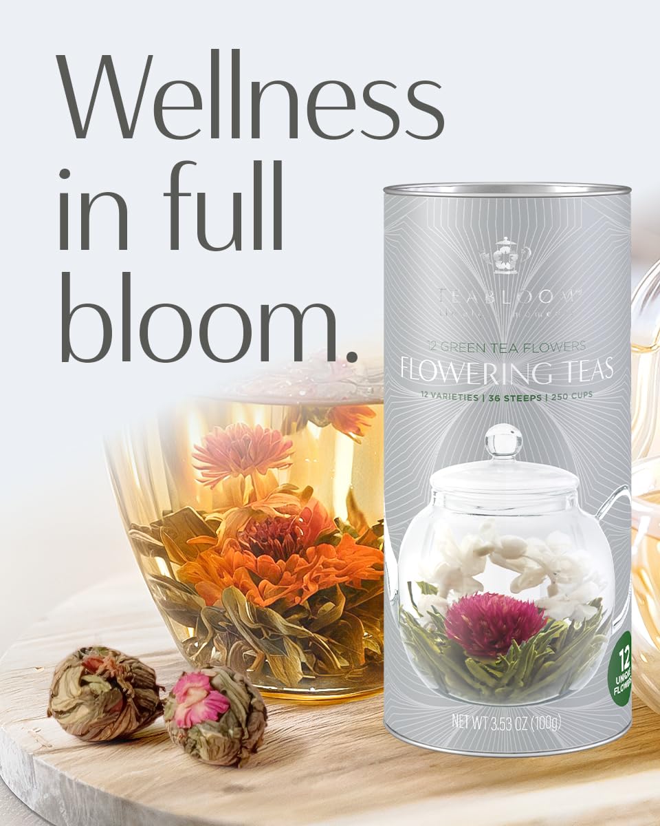Teabloom Flowering Tea Eternal Love Flower: elegant gift option for celebrations