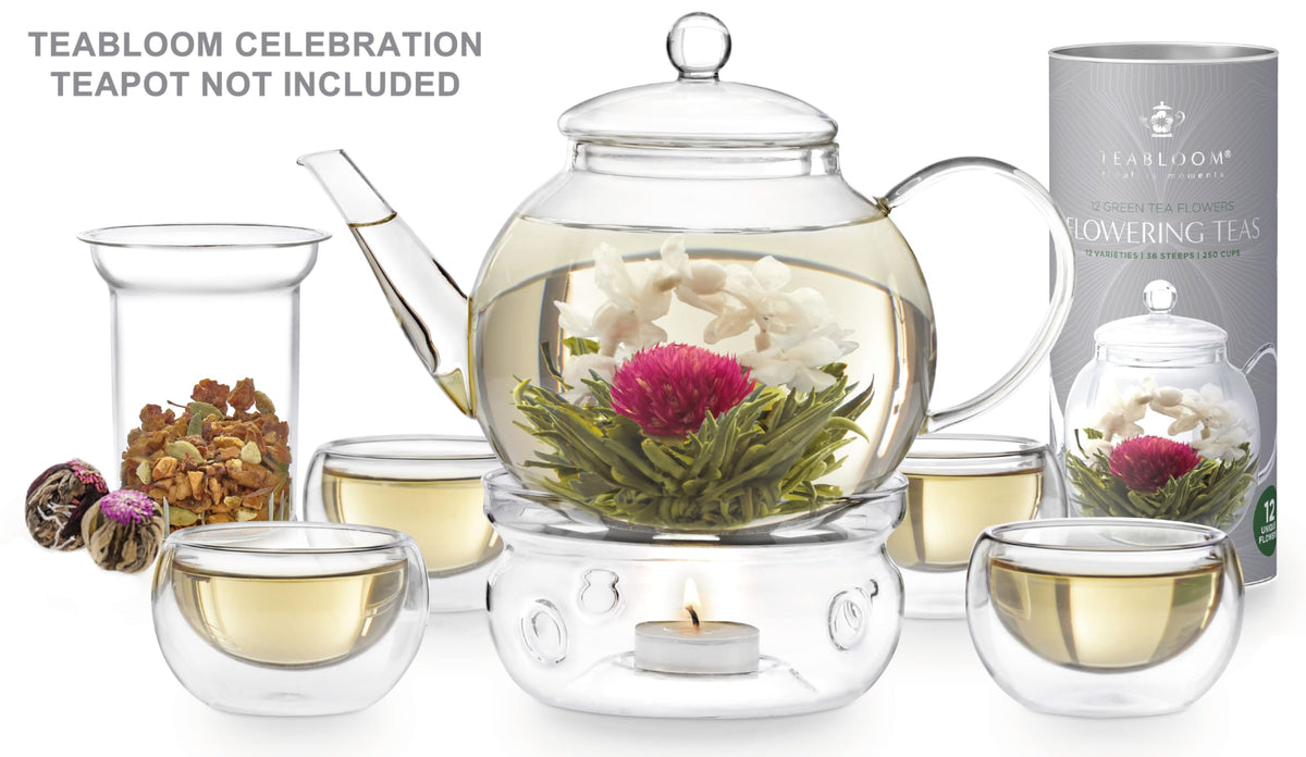 Teabloom Flowering Tea Floral Passion Flower: richly scented bloom for memorable tastings