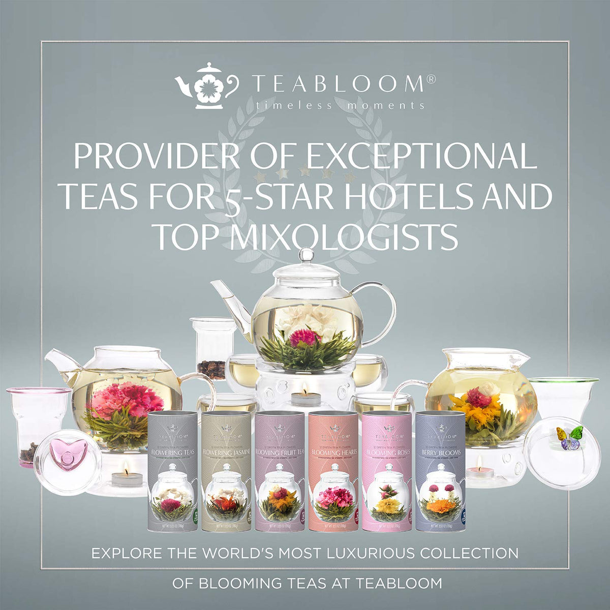 Teabloom Flowering Tea Rising Spring Bloom: spring fragrance in every cup