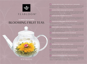 Teabloom vanilla bloom tea featuring subtle sweetness and elegant bloom