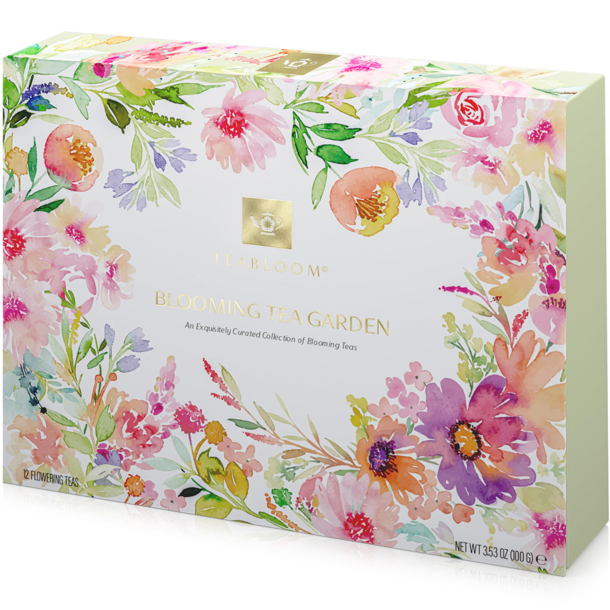 Teabloom pineapple flowering tea offering tropical sweetness and floral display