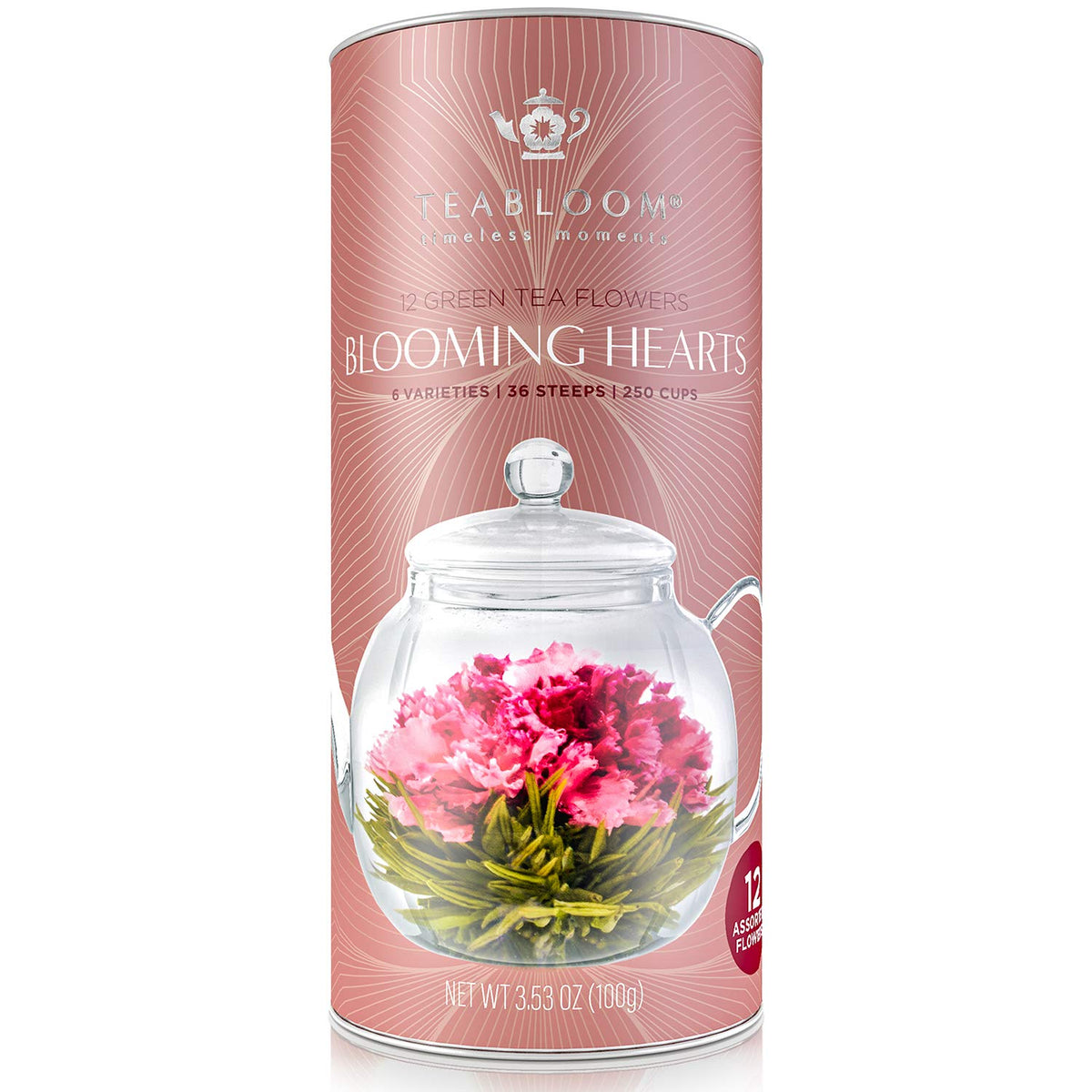 Teabloom sealed freshness bloom tea ball preserves flavor