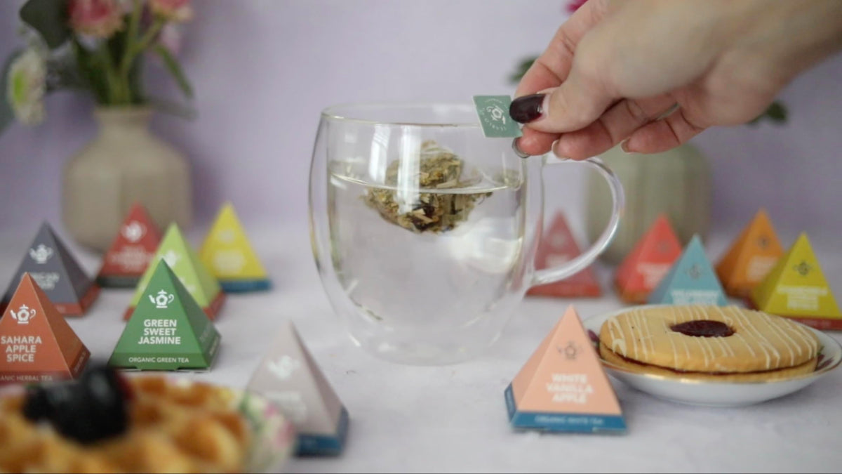 Teabloom brewing guidance for black and oolong teas to optimize flavor.