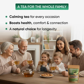 TeaDreamTea lemongrass tea box packaging suitable for gifting wellness
