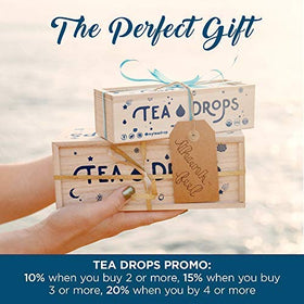 Tea Drops Citrus Ginger outdoor tea break setup for a portable moment.
