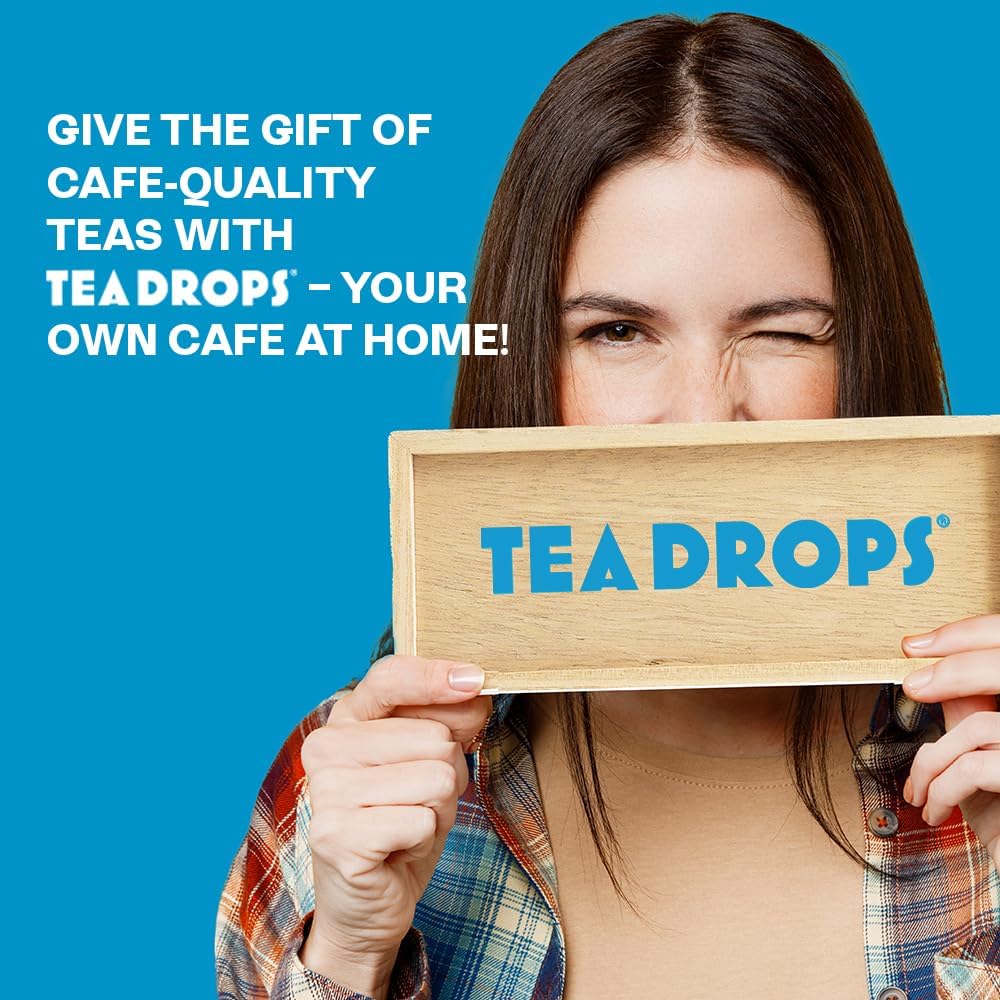Tea Drops matcha tea drops close up vibrant green