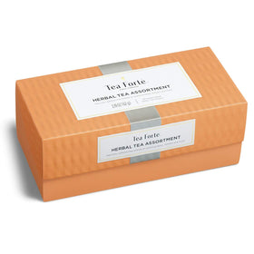 Tea Forte African Solstice pyramid teabag in packaging, caffeine-free comfort