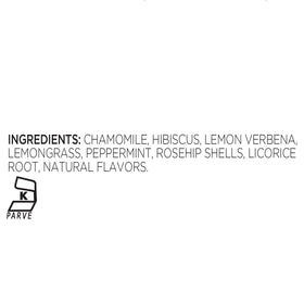 Tea Forte Chamomile Citron artwork on canister evokes the blend's story and elegance.