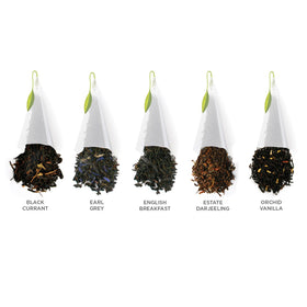 Tea Forte English Breakfast cup, robust aroma in each brew