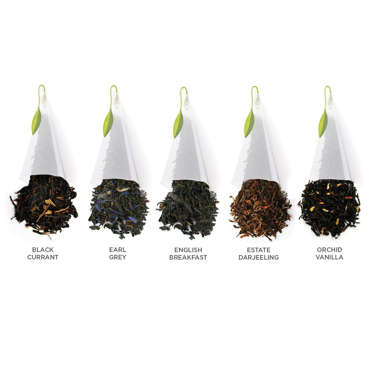 Tea Forte English Breakfast tea bag with robust aroma