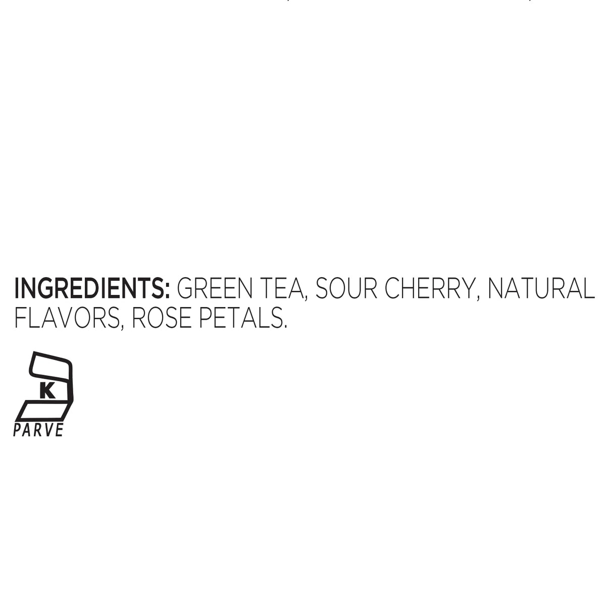 Closeup of Tea Forte Cherry Blossom packaging artwork