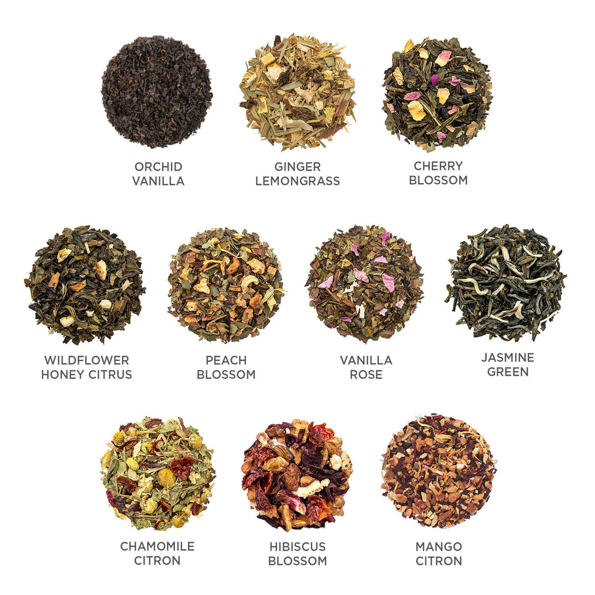 Tea Forte wildflower honey citrus pyramid tea bag in presentation set for bright notes